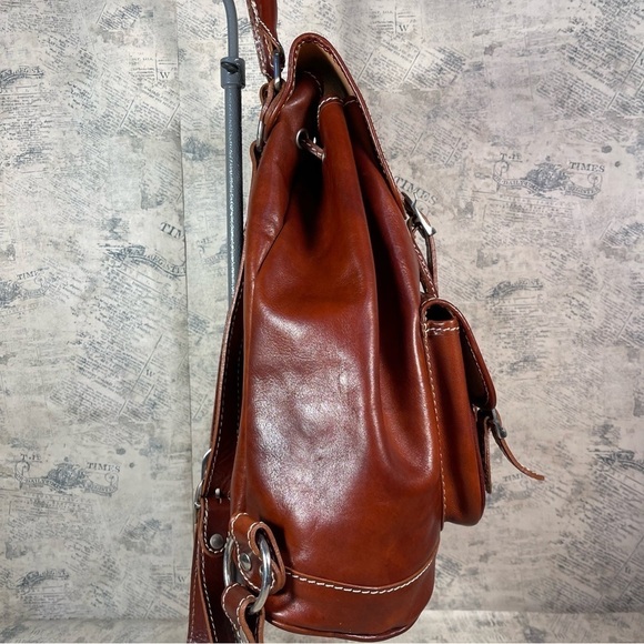 Genuine Leather Made in Italy Backpack - Picture 2 of 11